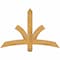 Ekena Millwork Davenport Rough Sawn Timber Gable Bracket, Western Red Cedar, 48"W x 32"H x 4"D x 4"F, 16/12 Pitch GBW048X32X0404DAV00RWR - alternate 1